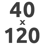 40x120